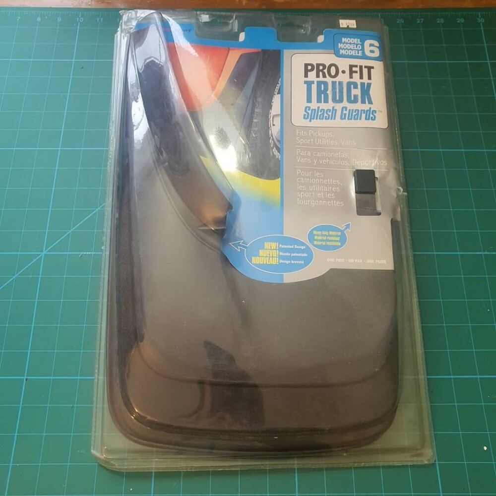 RoadSport Pro-Fit Model 6 6416 Truck Splash Guards One Pair *New